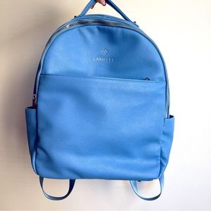 Lambert - The Charlotte Backpack Blue Pebble